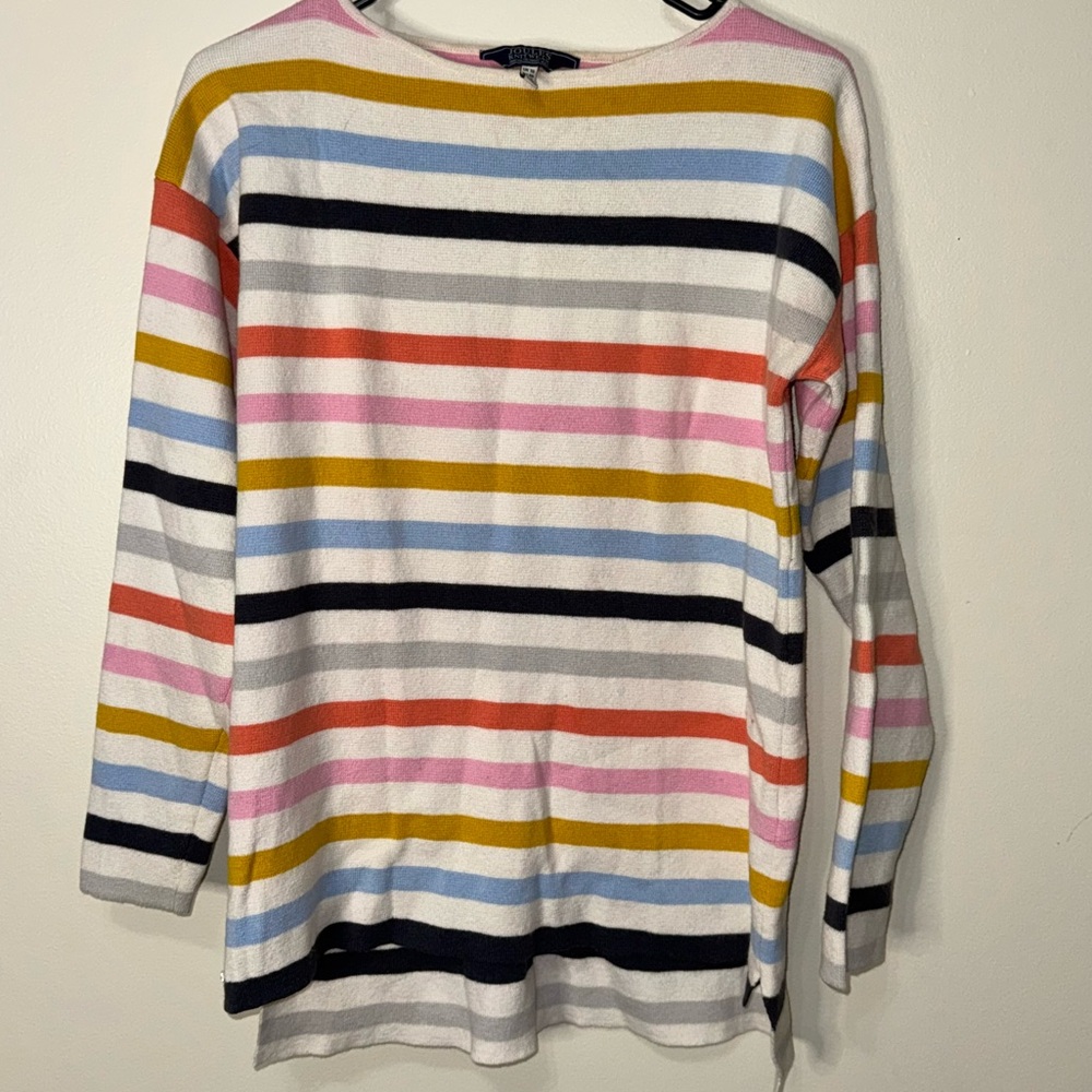 Joules Multicolor Striped Women's Top. Light sweater.